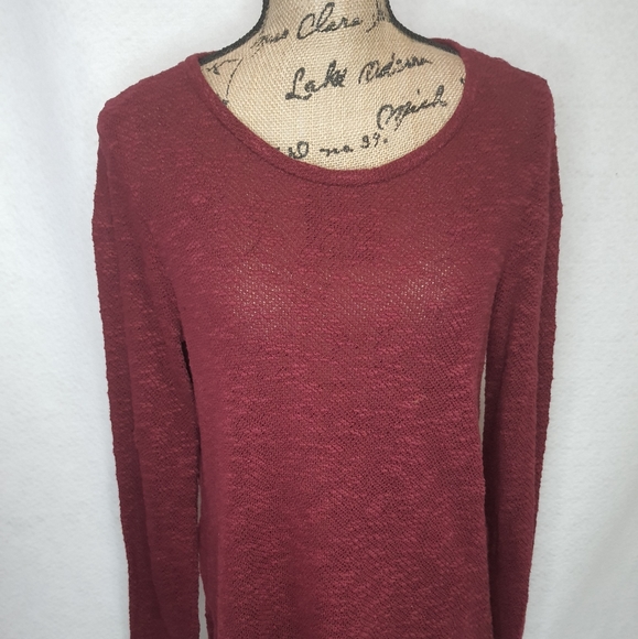 American Eagle Long Sleeve Knit Sweater Top Large - Picture 3 of 11